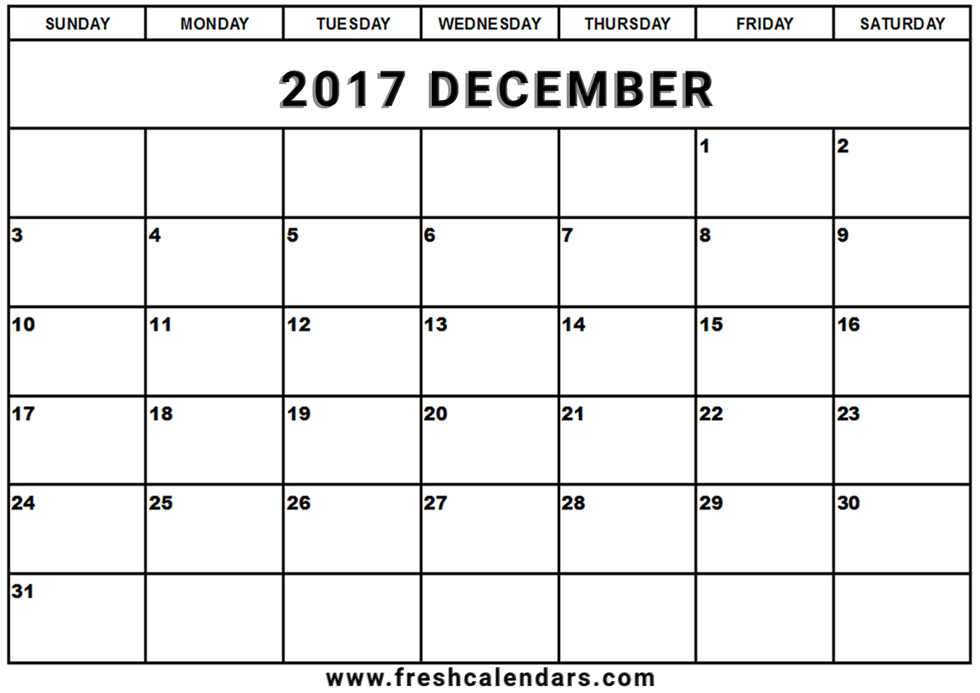 2017 photo calendar