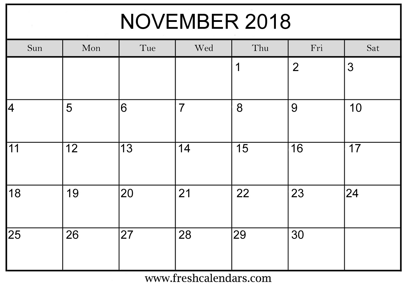November 2018