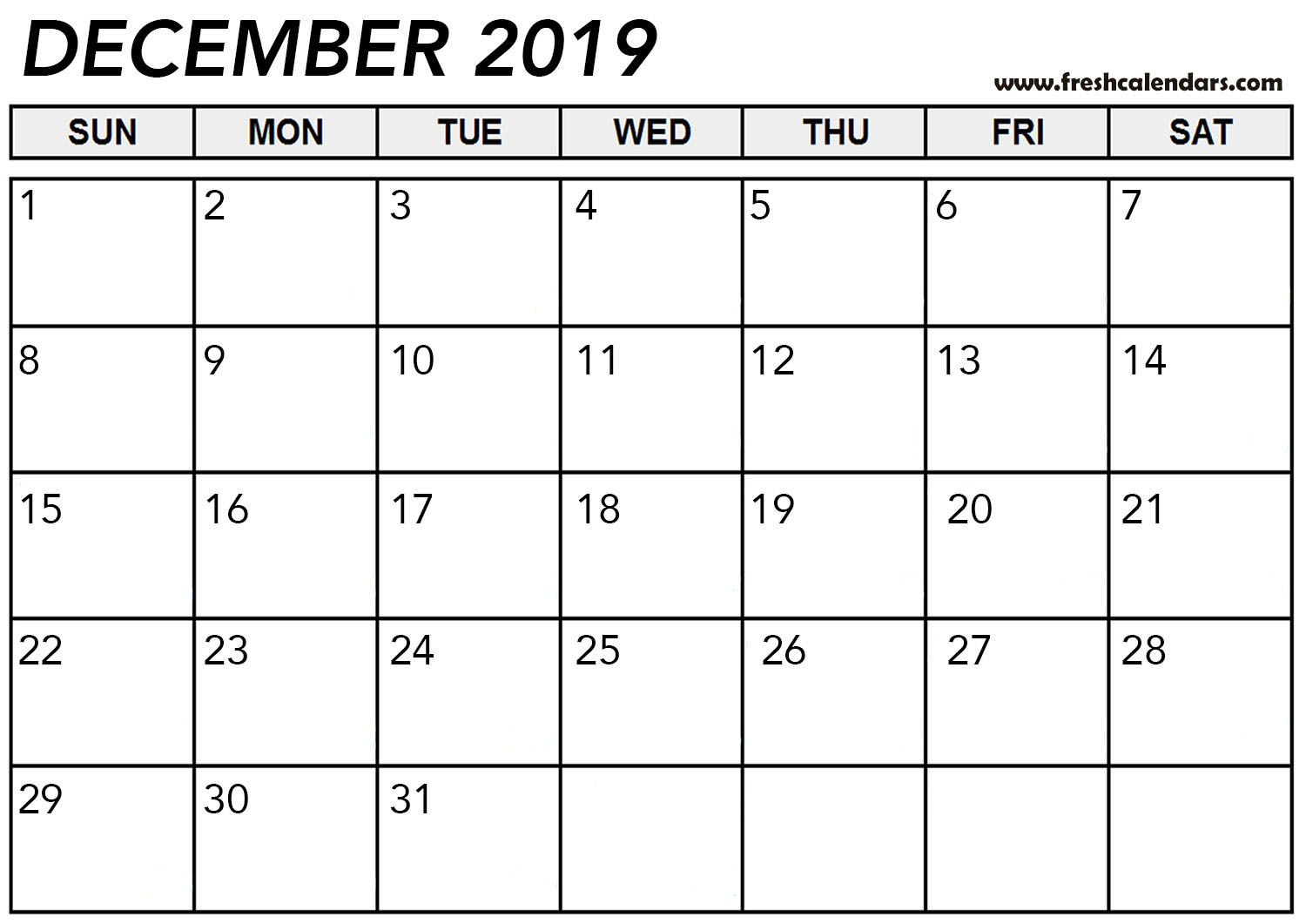 December 2019
