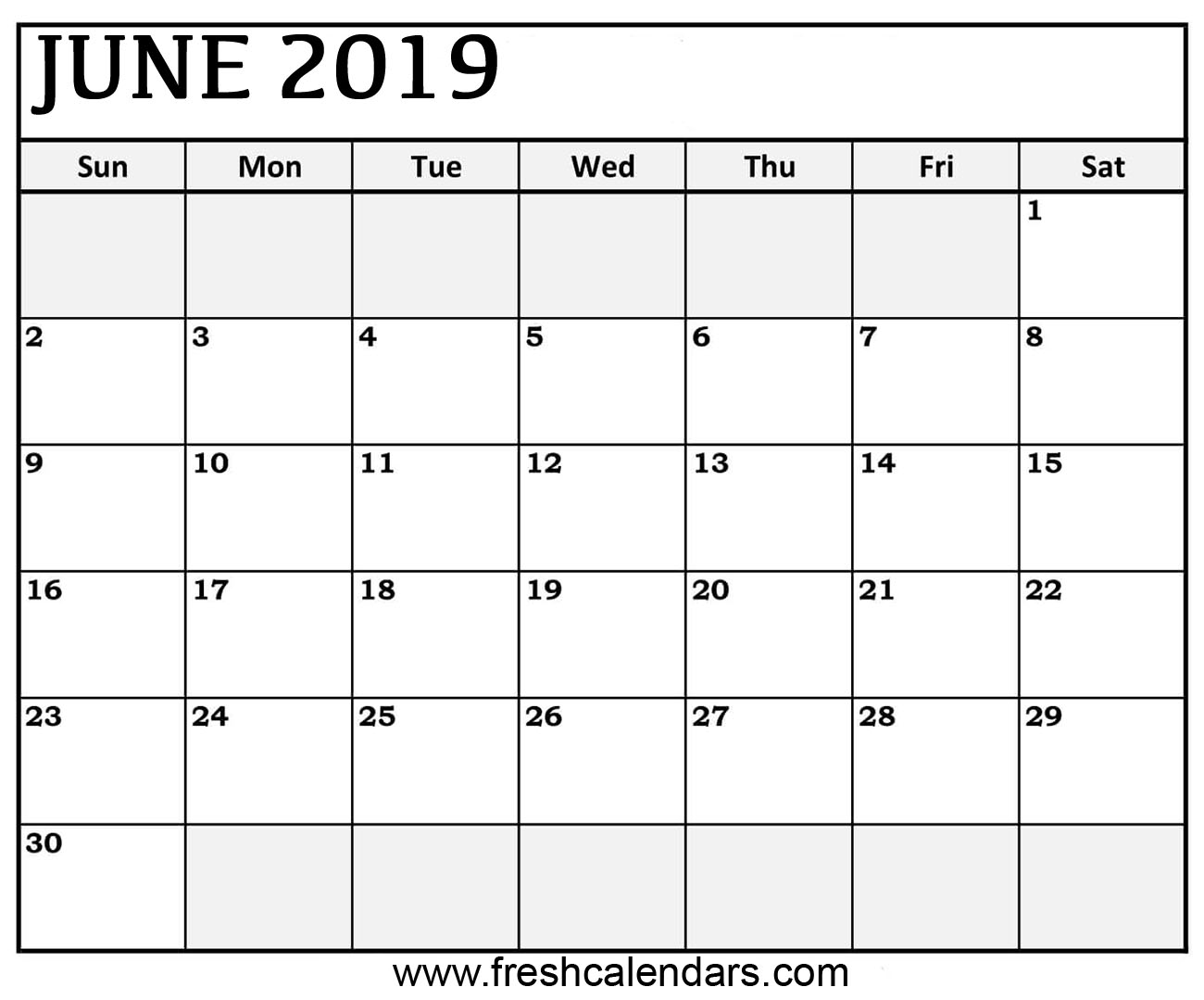 June 2019