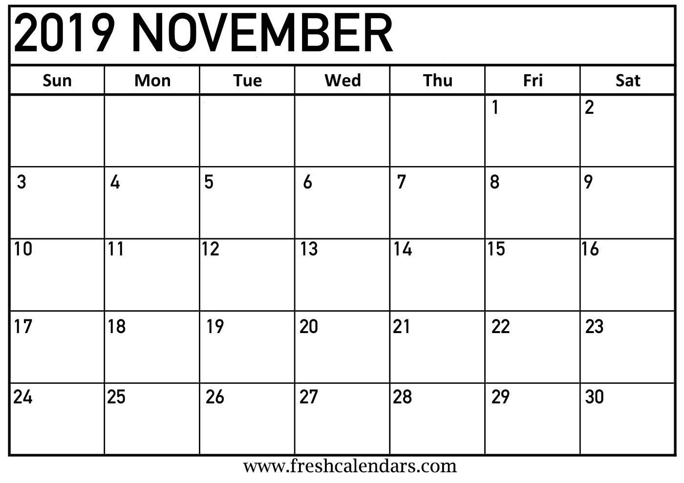 November 2019