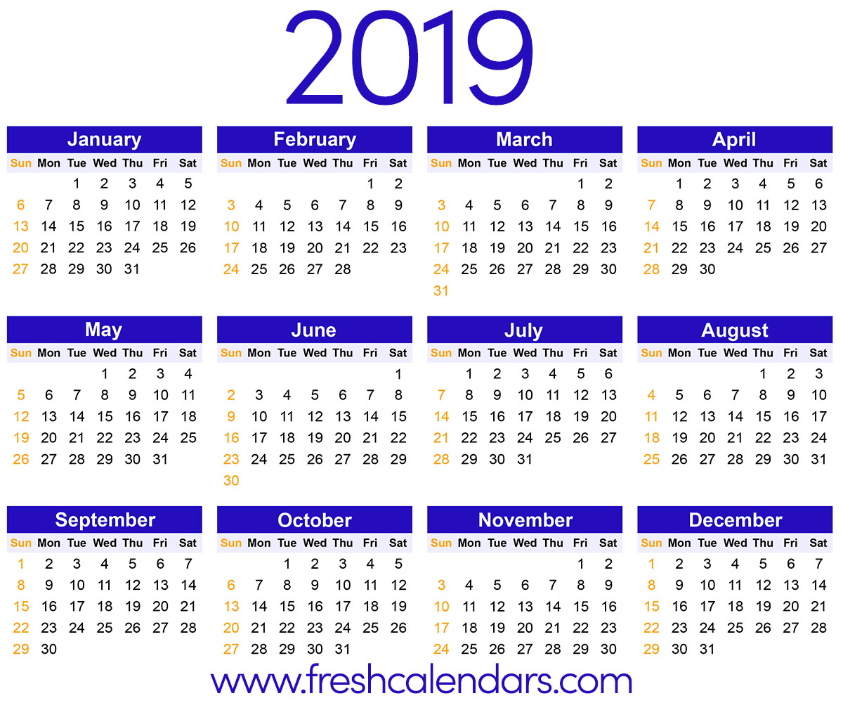 2019-calendar