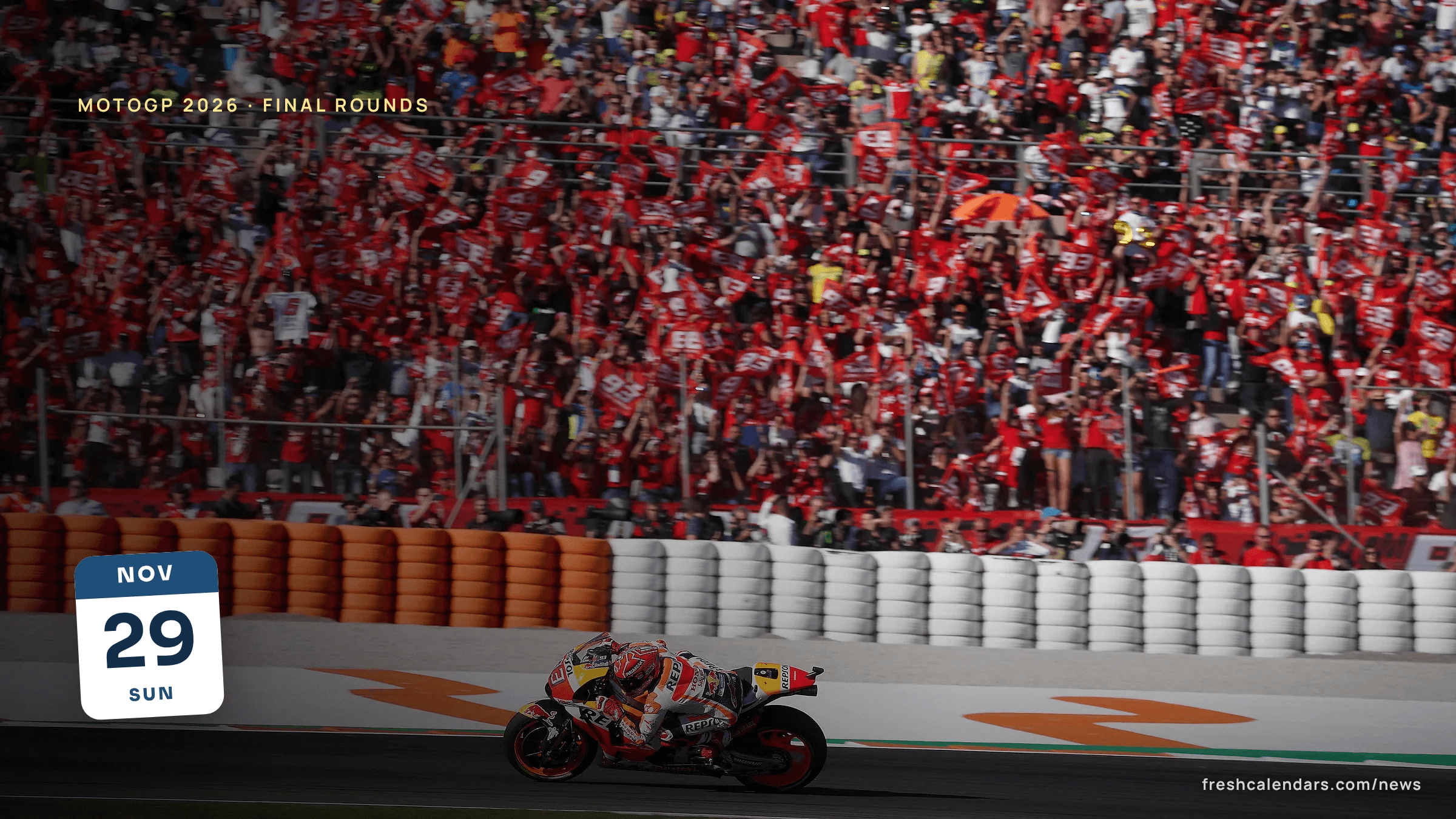 MotoGP 2026 remaining races schedule: Qatar, Portugal and Valencia final rounds